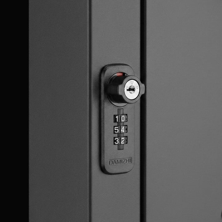 Armadietto per caricabatterie per veicoli elettrici Maclean, impermeabile IP65, acciaio + vetro temperato, dimensioni 70x50x25 cm, MC-900
