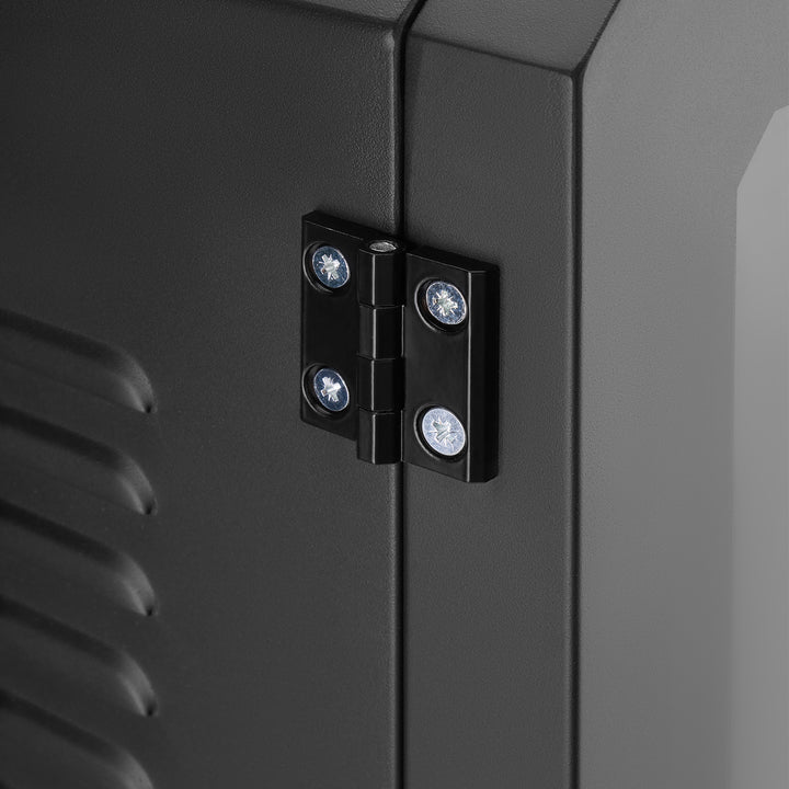 Armadietto per caricabatterie per veicoli elettrici Maclean, impermeabile IP65, acciaio + vetro temperato, dimensioni 70x50x25 cm, MC-900