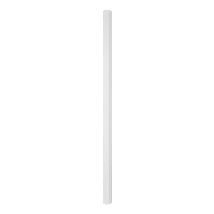 Profilo di copertura in alluminio per cavi Maclean, 33x18x750 mm, bianco, MCTV-897 W