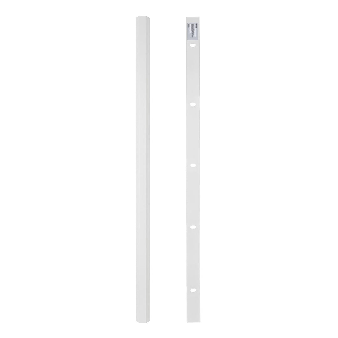 Profilo di copertura in alluminio per cavi Maclean, 33x18x750 mm, bianco, MCTV-897 W