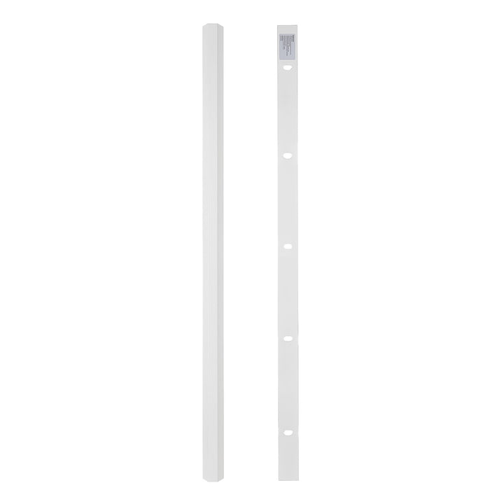 Profilo di copertura in alluminio per cavi Maclean, 33x18x750 mm, bianco, MCTV-897 W