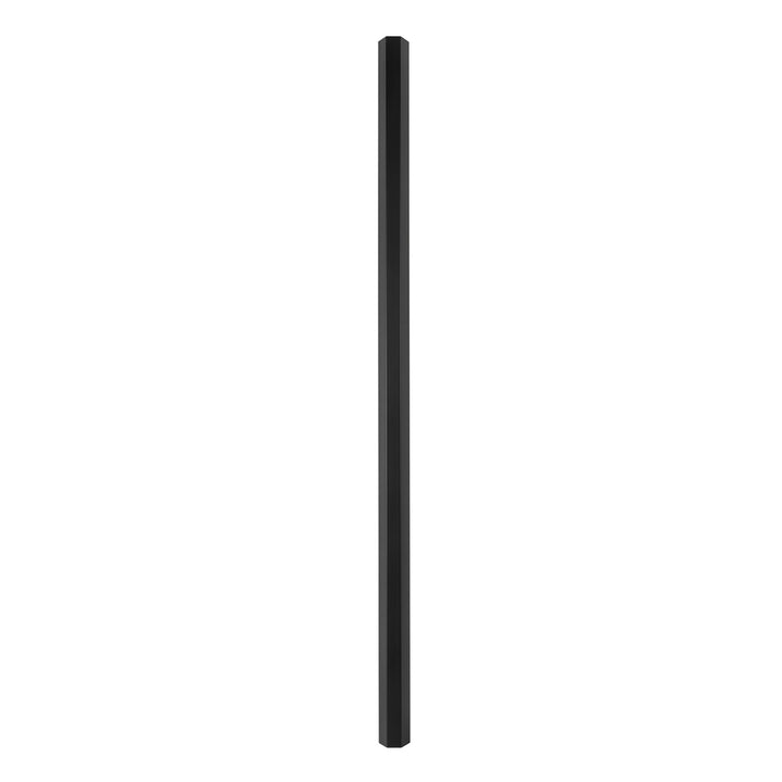 Profilo di copertura in alluminio per cavi Maclean, 33x18x750 mm, nero, MCTV-897 B
