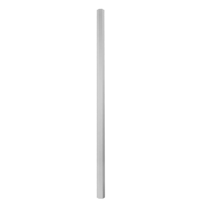 Profilo di copertura in alluminio per cavi Maclean, 33x18x750 mm, argento, MCTV-897 S