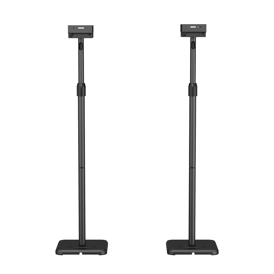 Set di supporti da pavimento per diffusori Maclean, universali, regolabili in verticale e in orizzontale da +10° a -10°, max. 5 kg, MC-916