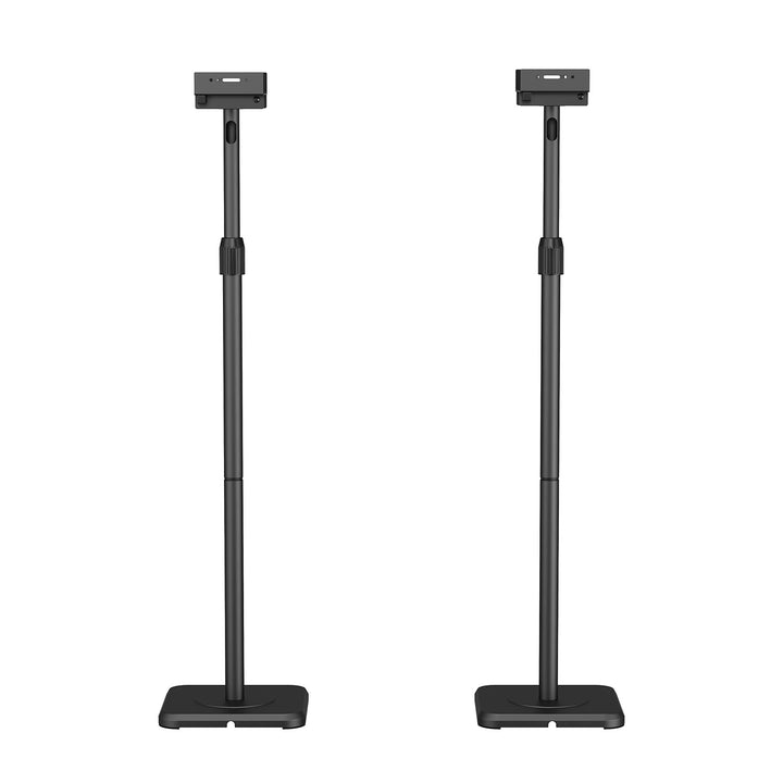 Set di supporti da pavimento per diffusori Maclean, universali, regolabili in verticale e in orizzontale da +10° a -10°, max. 5 kg, MC-916