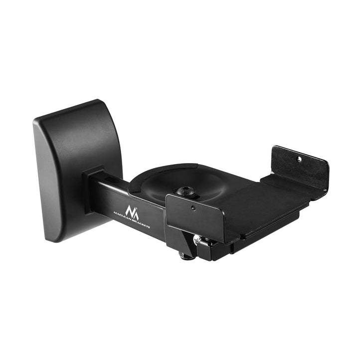 Set di supporti / ganci per altoparlanti Maclean, universale, regolabile in verticale da +8° a -8° e in orizzontale da +90° a -90°, max. 15 kg, MC-917