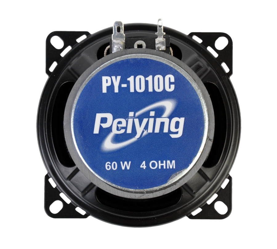 Coppia Casse Altoparlanti per auto a due vie PY-1010C 10cm 60W Peiying