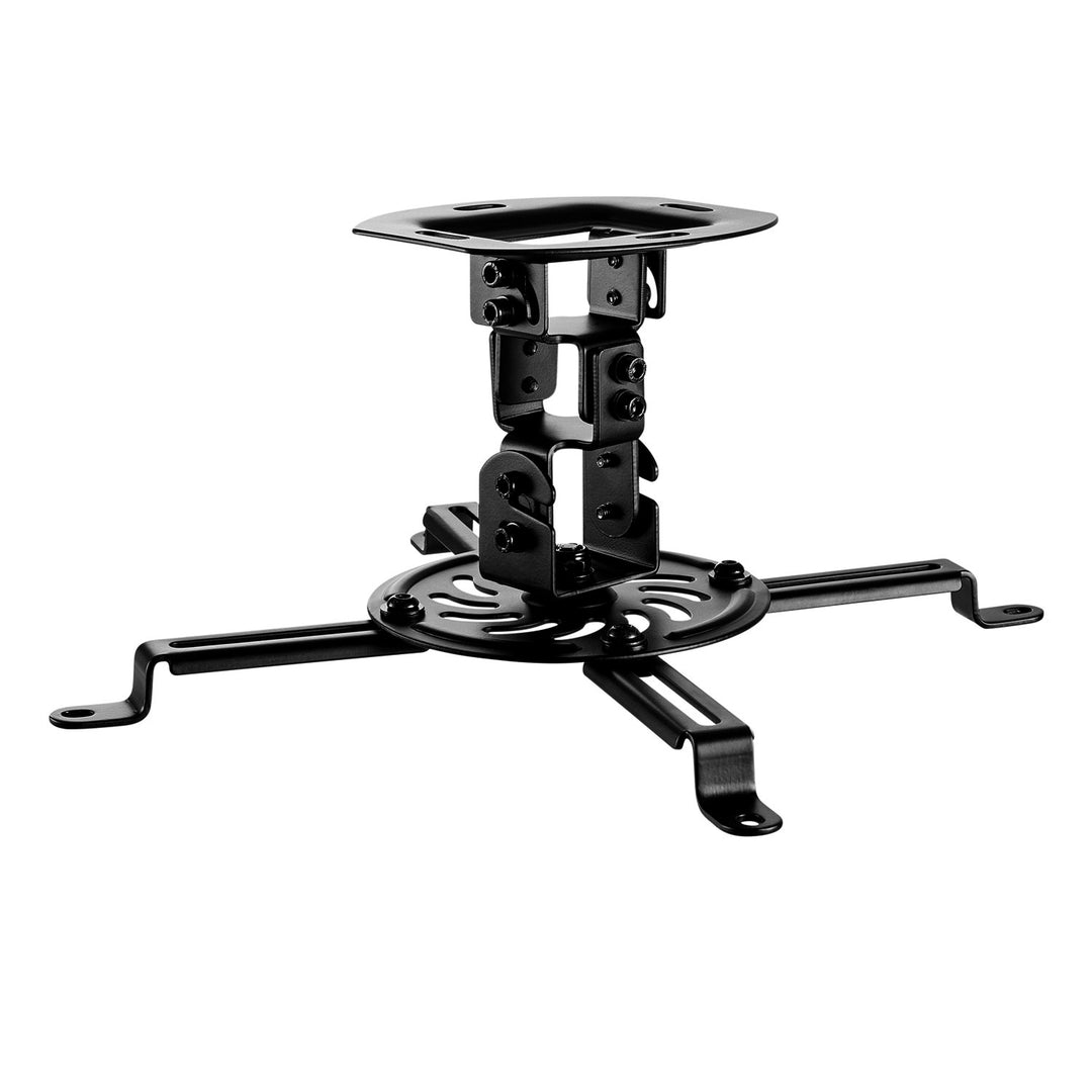 Supporto / gancio da soffitto per proiettore Maclean, 54~320 mm, fino a 13,5 kg, rotazione a 360 gradi MC-200 B