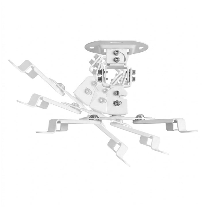 Supporto / gancio da soffitto per proiettore Maclean, 54~320 mm, fino a 13,5 kg, rotazione a 360 gradi MC-200 W