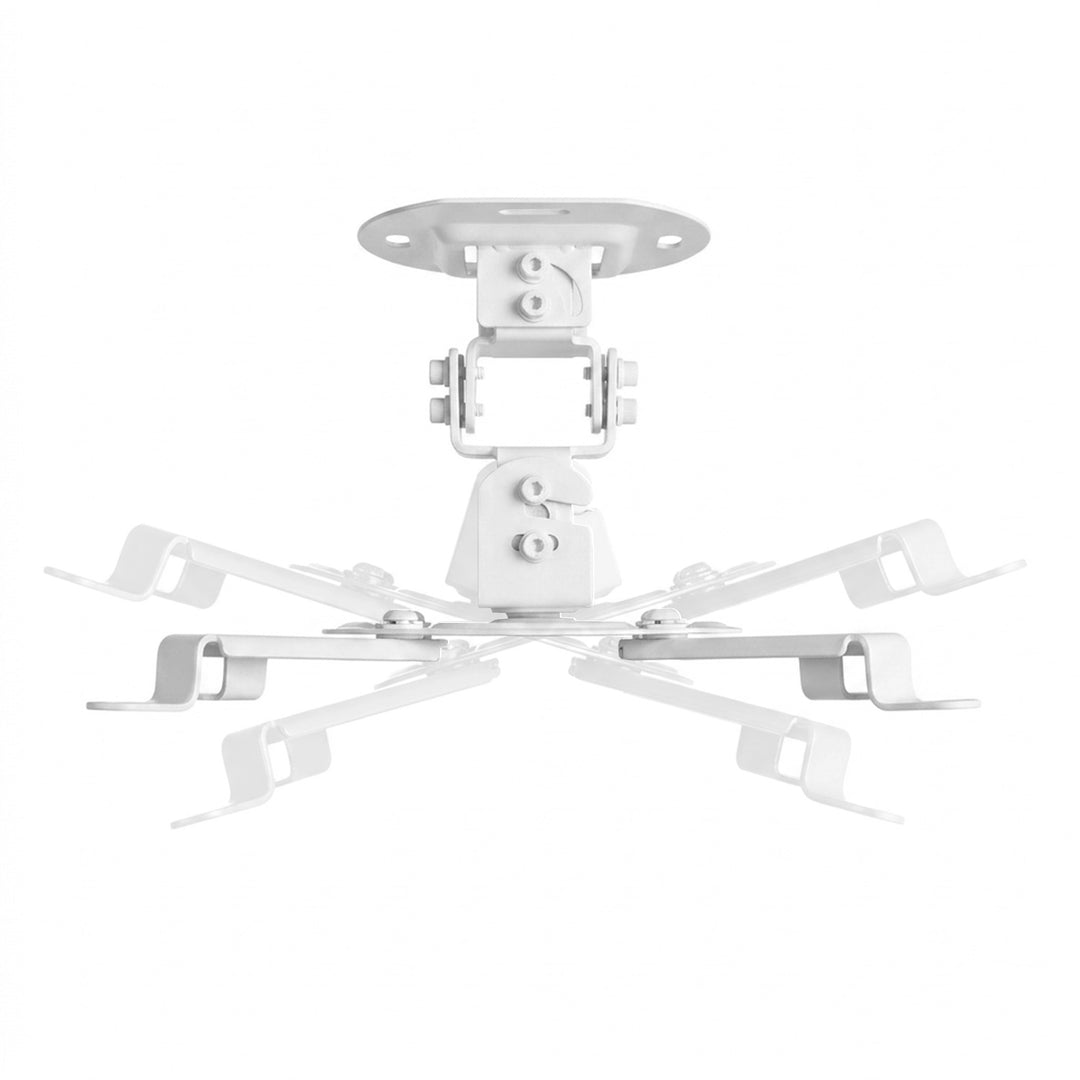 Supporto / gancio da soffitto per proiettore Maclean, 54~320 mm, fino a 13,5 kg, rotazione a 360 gradi MC-200 W