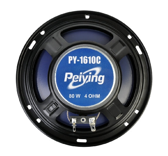 Peiying 6,4 pollici 80 W altoparlanti a due vie per auto PY-1610C