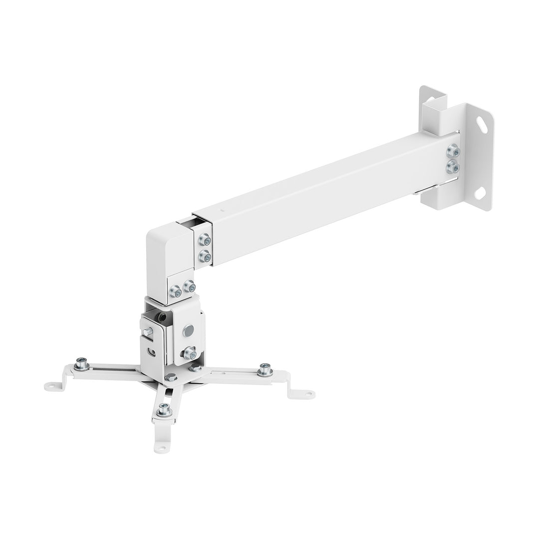 Supporto / gancio da parete per proiettore Maclean, bianco, fino a 20 kg, MC-205 W