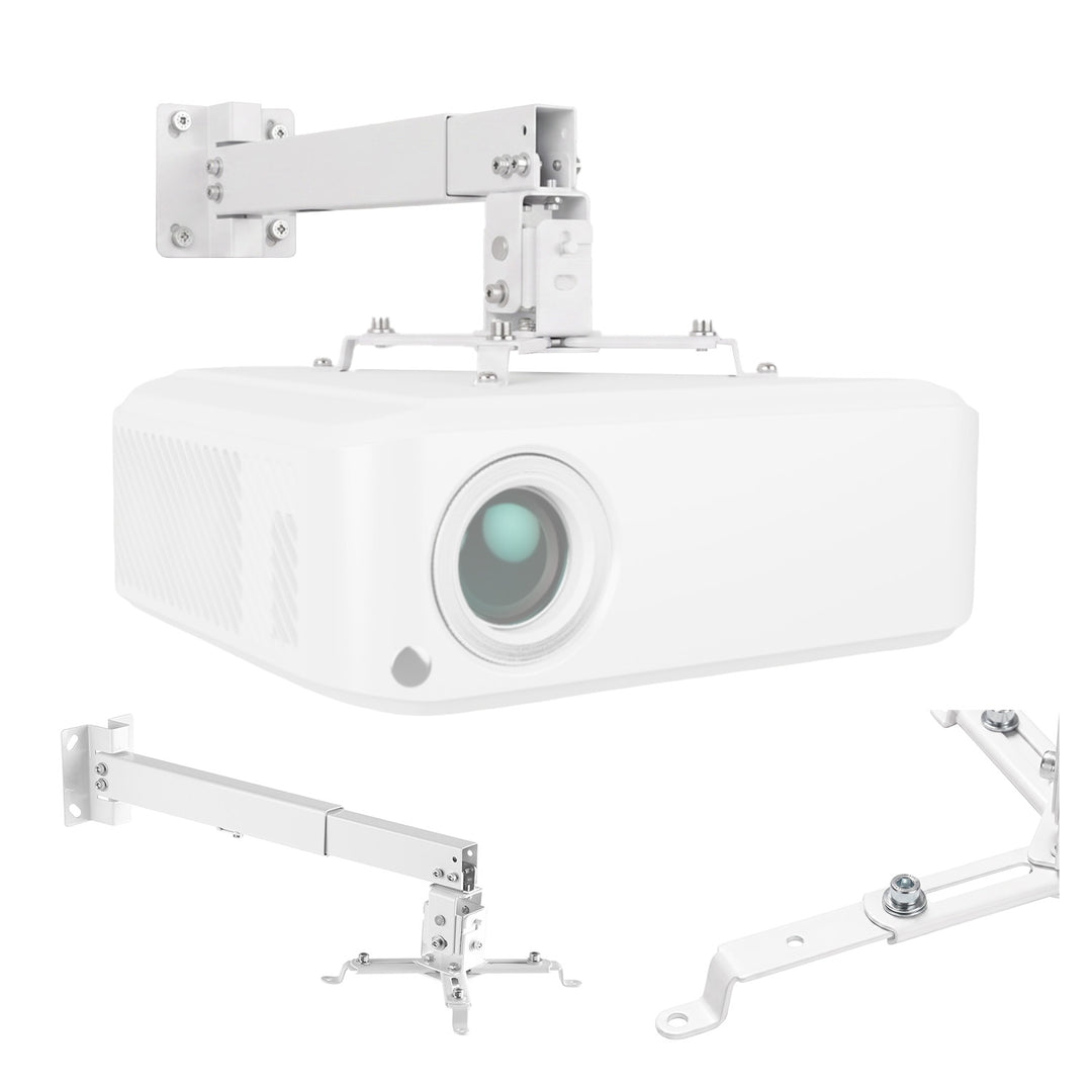 Supporto/gancio universale per proiettore Maclean, bianco, fino a 20 kg, MC-206 W