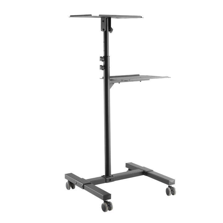 Tavolino mobile regolabile per proiettore/laptop Maclean, in acciaio, max. 10 kg, MC-207