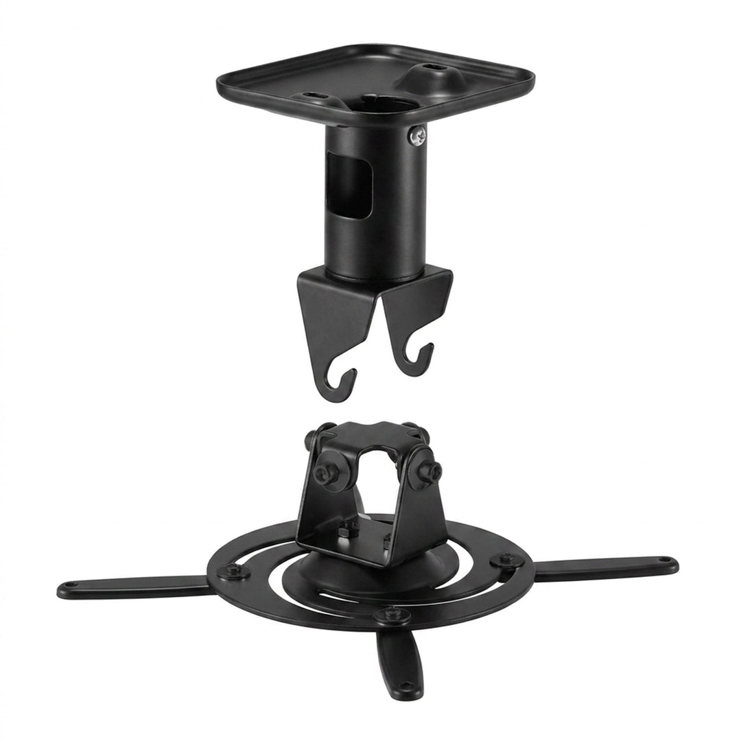 Supporto / gancio da soffitto per proiettore Maclean, in acciaio, 180~310 mm, fino a 15 kg, MC-208 B