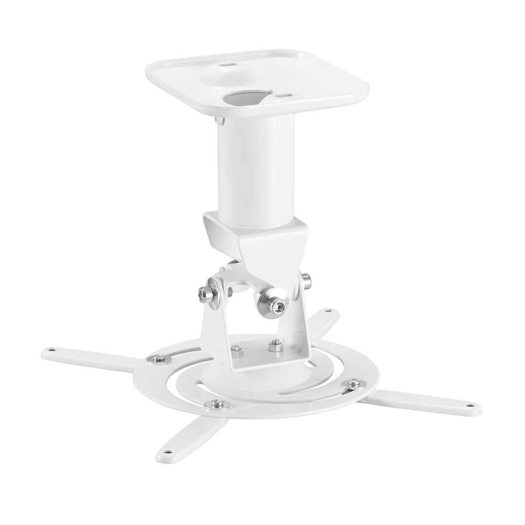 Supporto / gancio a soffitto per proiettore Maclean, in acciaio, 180~310 mm, fino a 15 kg, MC-208 W