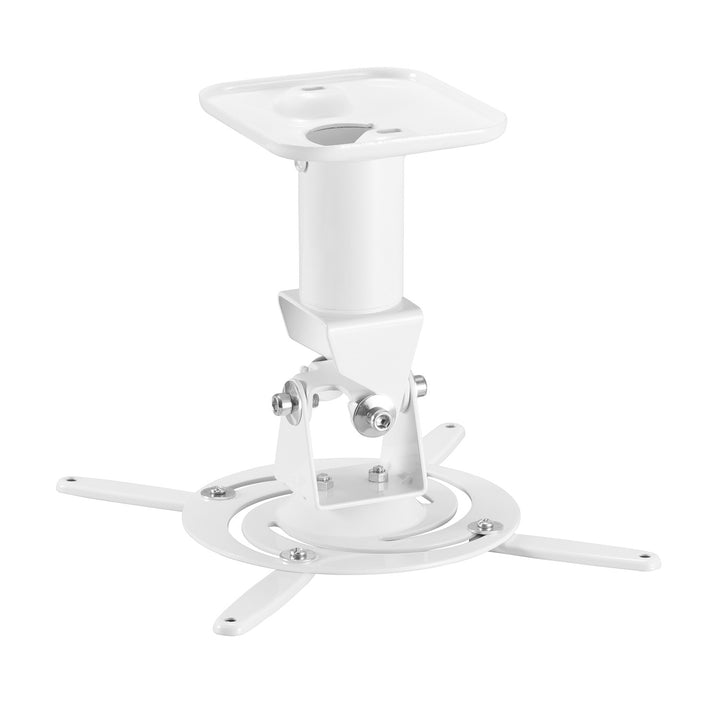 Supporto / gancio a soffitto per proiettore Maclean, in acciaio, 180~310 mm, fino a 15 kg, MC-208 W
