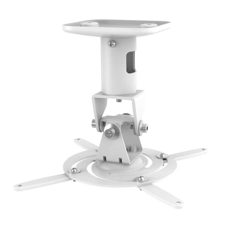 Supporto / gancio a soffitto per proiettore Maclean, in acciaio, 180~310 mm, fino a 15 kg, MC-208 W