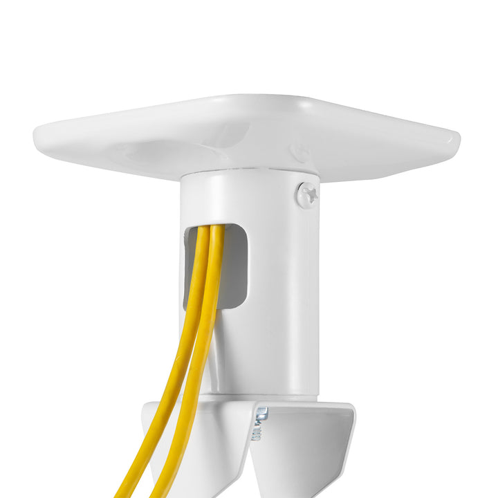 Supporto / gancio a soffitto per proiettore Maclean, in acciaio, 180~310 mm, fino a 15 kg, MC-208 W
