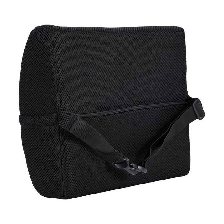 Cuscino lombare in schiuma a memoria di forma Promedix, 34x33x12 cm, densità della schiuma: 50D, PR-216