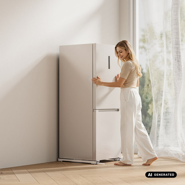 Base mobile per elettrodomestici fino a 300 kg, Maclean, universale, regolabile, larghezza massima 450-700 mm, MC-918