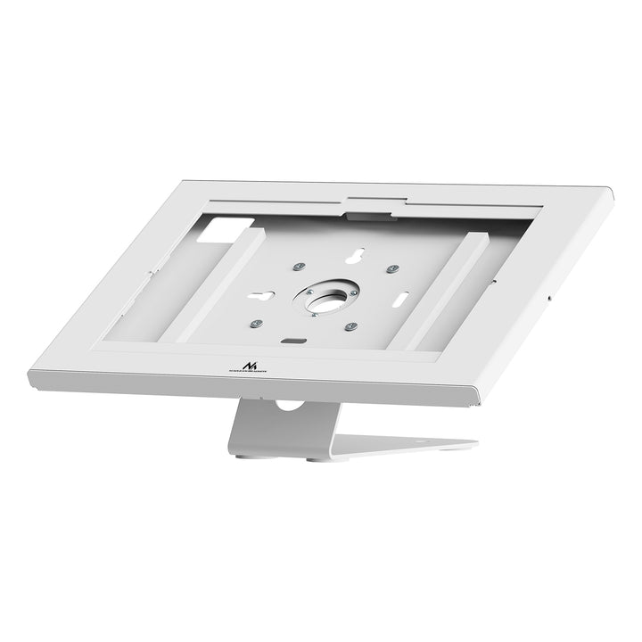 Supporto pubblicitario per tablet Maclean, con sistema di bloccaggio, 12,4"-13", iPad Air/Pro, Samsung Tab S10+/S9+/S8+/S7+, 257x350x22 mm, MC-956 W