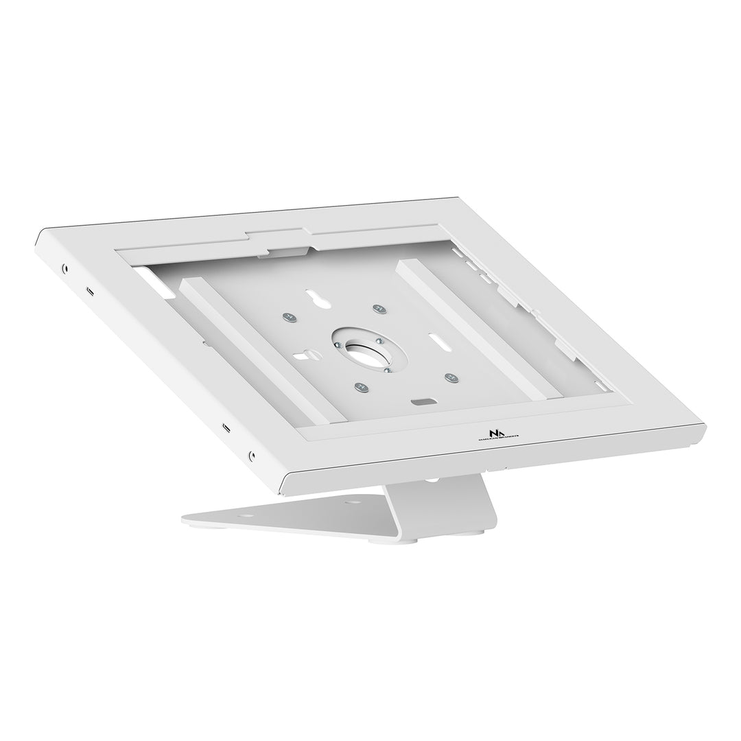 Supporto pubblicitario per tablet Maclean, con sistema di bloccaggio, 12,4"-13", iPad Air/Pro, Samsung Tab S10+/S9+/S8+/S7+, 257x350x22 mm, MC-956 W