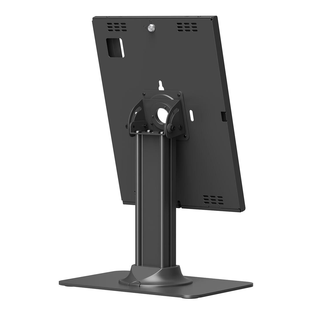 Supporto pubblicitario per tablet Maclean, con sistema di bloccaggio. 12,4"-13", iPad Air/Pro, Samsung Tab S10+/S9+/S8+/S7+, 257x350x22 mm, MC-958 B