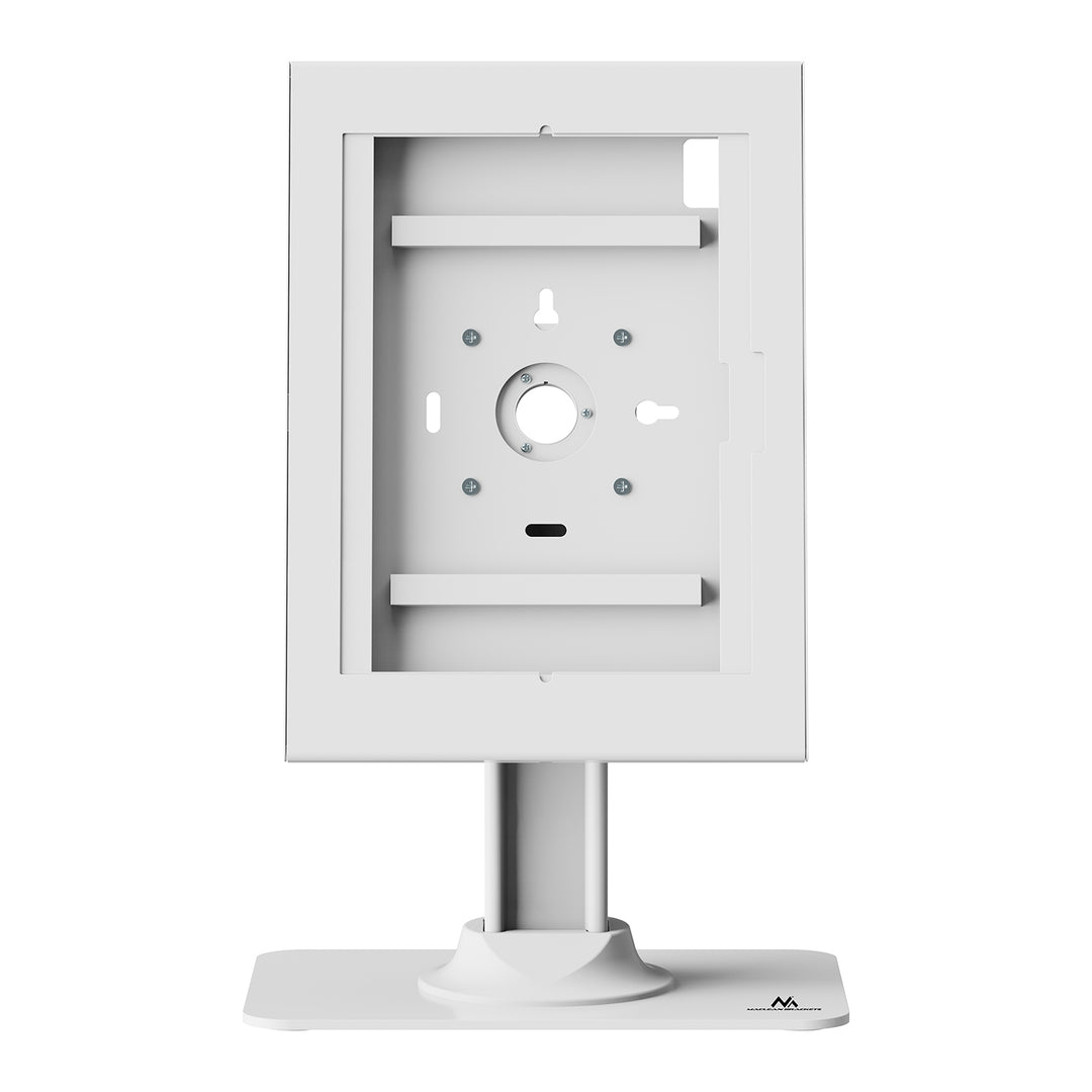 Supporto pubblicitario per tablet Maclean, con sistema di bloccaggio, 12,4"-13", iPad Air/Pro, Samsung Tab S10+/S9+/S8+/S7+, 257x350x22 mm, MC-958 W