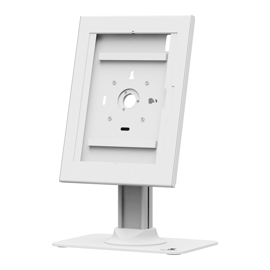 Supporto pubblicitario per tablet Maclean, con sistema di bloccaggio, 12,4"-13", iPad Air/Pro, Samsung Tab S10+/S9+/S8+/S7+, 257x350x22 mm, MC-958 W