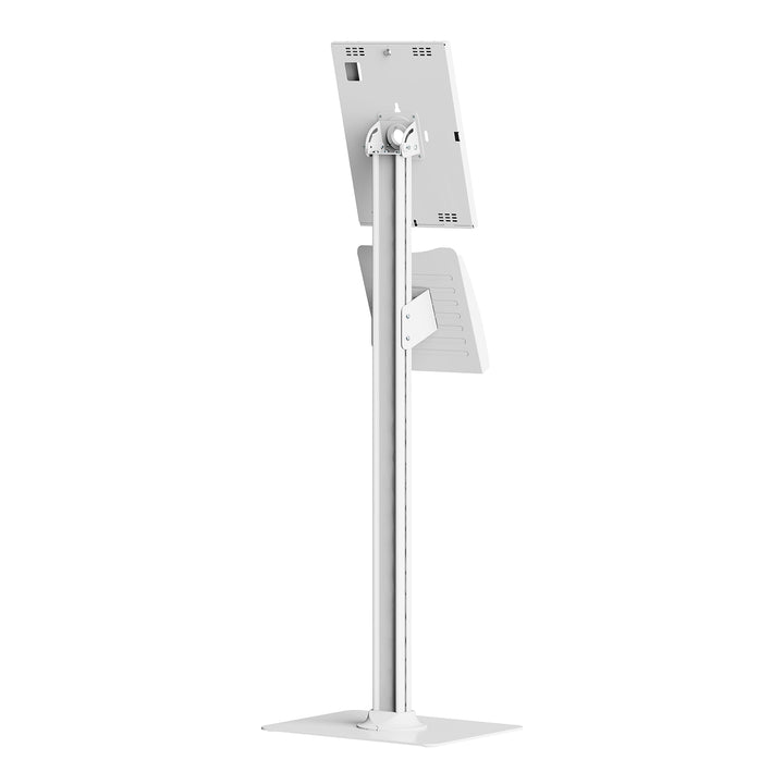 Supporto pubblicitario per tablet Maclean, con sistema di bloccaggio, 12,4"-13", iPad Air/Pro, Samsung Tab S10+/S9+/S8+/S7+, 257x350x22 mm, MC-924 W