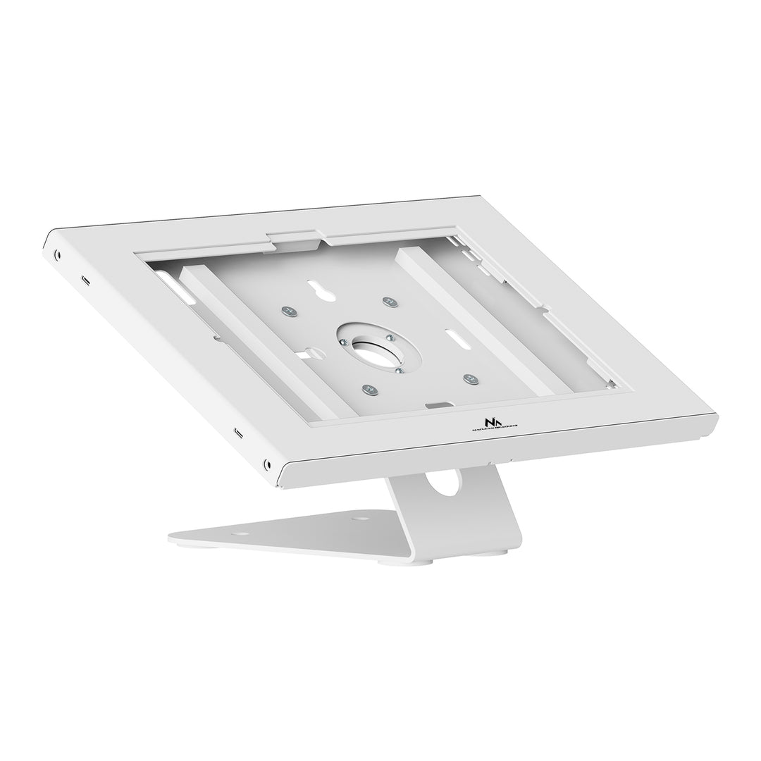Supporto pubblicitario per tablet Maclean, con sistema di bloccaggio, 10,9"-11", iPad Air/Pro, Samsung Tab serie A e S, 220x323x22 mm, MC-957 W