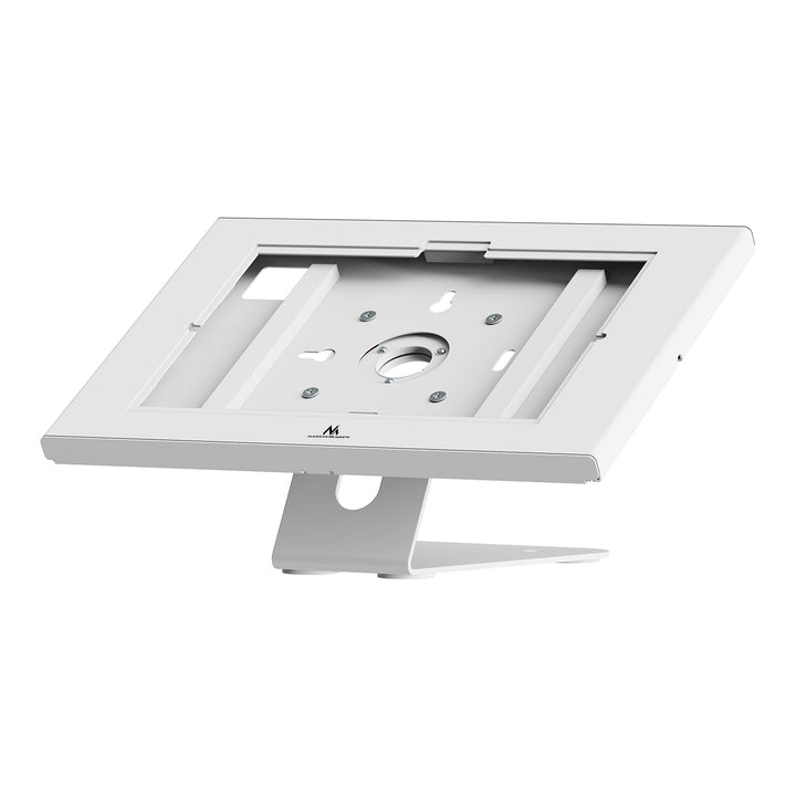 Supporto pubblicitario per tablet Maclean, con sistema di bloccaggio, 10,9"-11", iPad Air/Pro, Samsung Tab serie A e S, 220x323x22 mm, MC-957 W