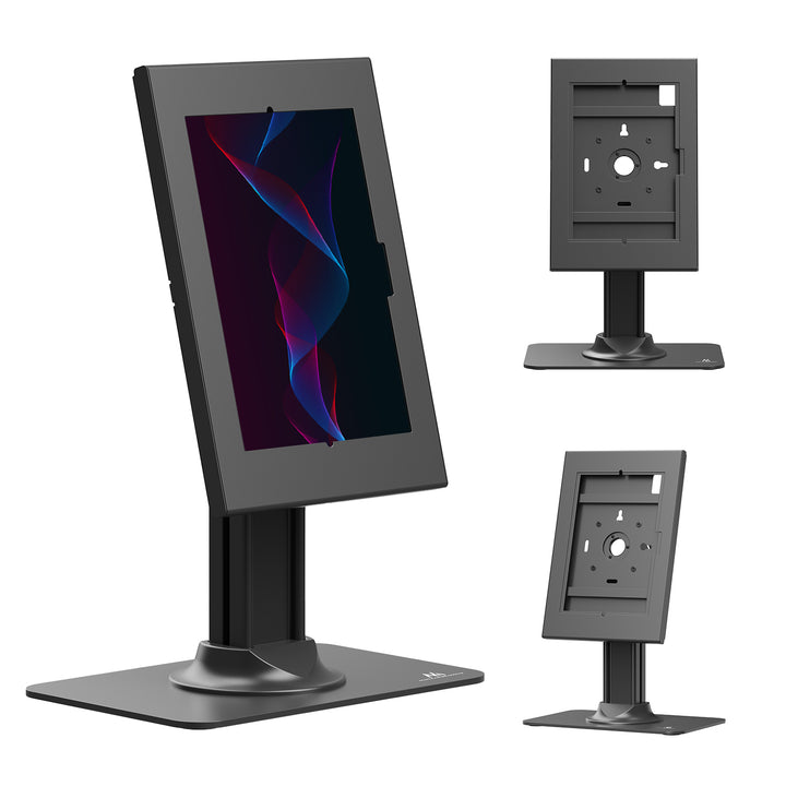 Supporto pubblicitario per tablet Maclean, con sistema di bloccaggio, 10,9"-11", iPad Air/Pro, Samsung Tab serie A e S, 220x323x22 mm, MC-959 B