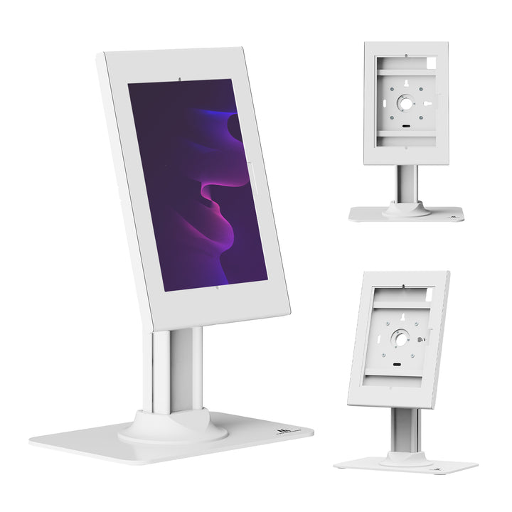 Supporto pubblicitario per tablet Maclean, con sistema di bloccaggio, 10,9"-11", iPad Air/Pro, Samsung Tab serie A e S, 220x323x22 mm, MC-959 W
