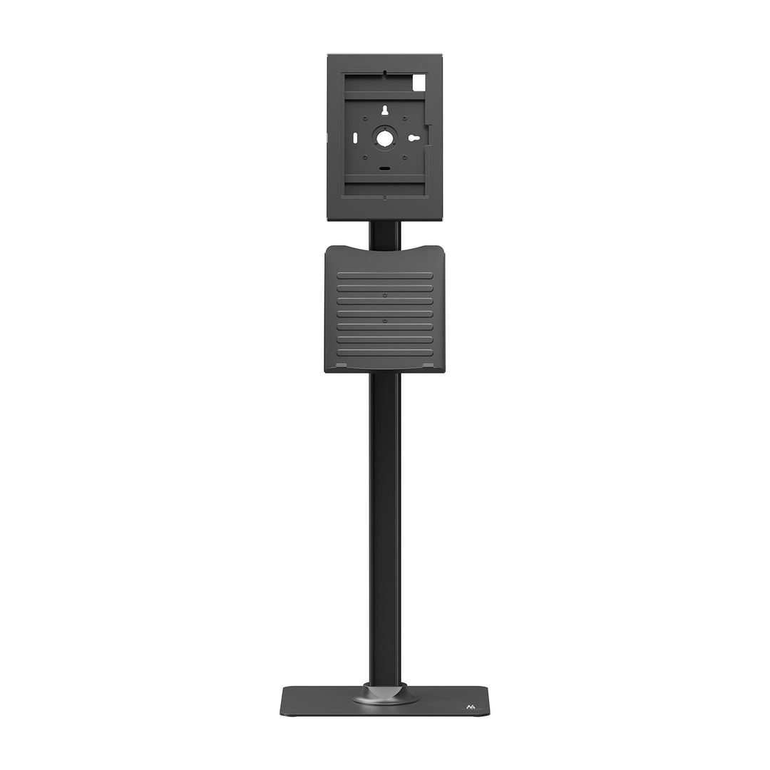 Supporto pubblicitario per tablet Maclean, con sistema di bloccaggio, 10,9"-11", iPad Air/Pro, Samsung Tab serie A e S, 220x323x22 mm, MC-960 B