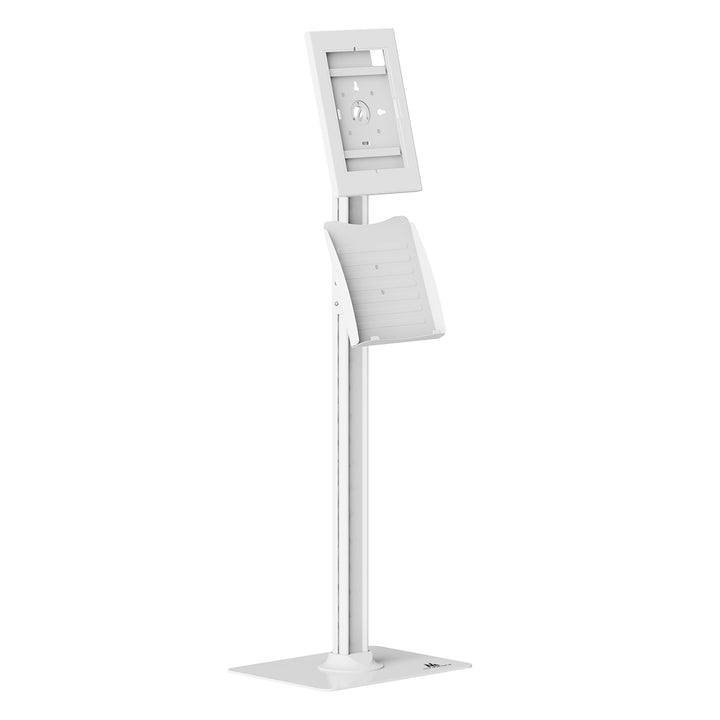 Supporto pubblicitario per tablet Maclean, con sistema di bloccaggio, 10,9"-11", iPad Air/Pro, Samsung Tab serie A e S, 220x323x22 mm, MC-960 W