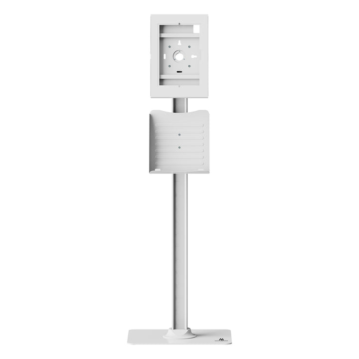 Supporto pubblicitario per tablet Maclean, con sistema di bloccaggio, 10,9"-11", iPad Air/Pro, Samsung Tab serie A e S, 220x323x22 mm, MC-960 W