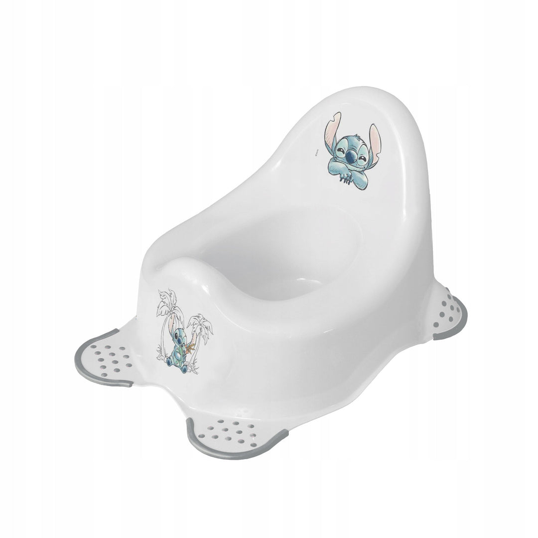 Piattaforma antiscivolo, a due gradini, max 120 kg, + Coprisedile + Pottino Stitch