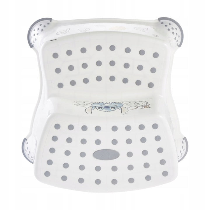 Piattaforma antiscivolo, a due gradini, max 120 kg, + Coprisedile + Pottino Stitch