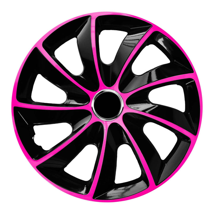 Coprimozzo universale 14'' NRM Stig Extra rosa-nero 1 pezzo