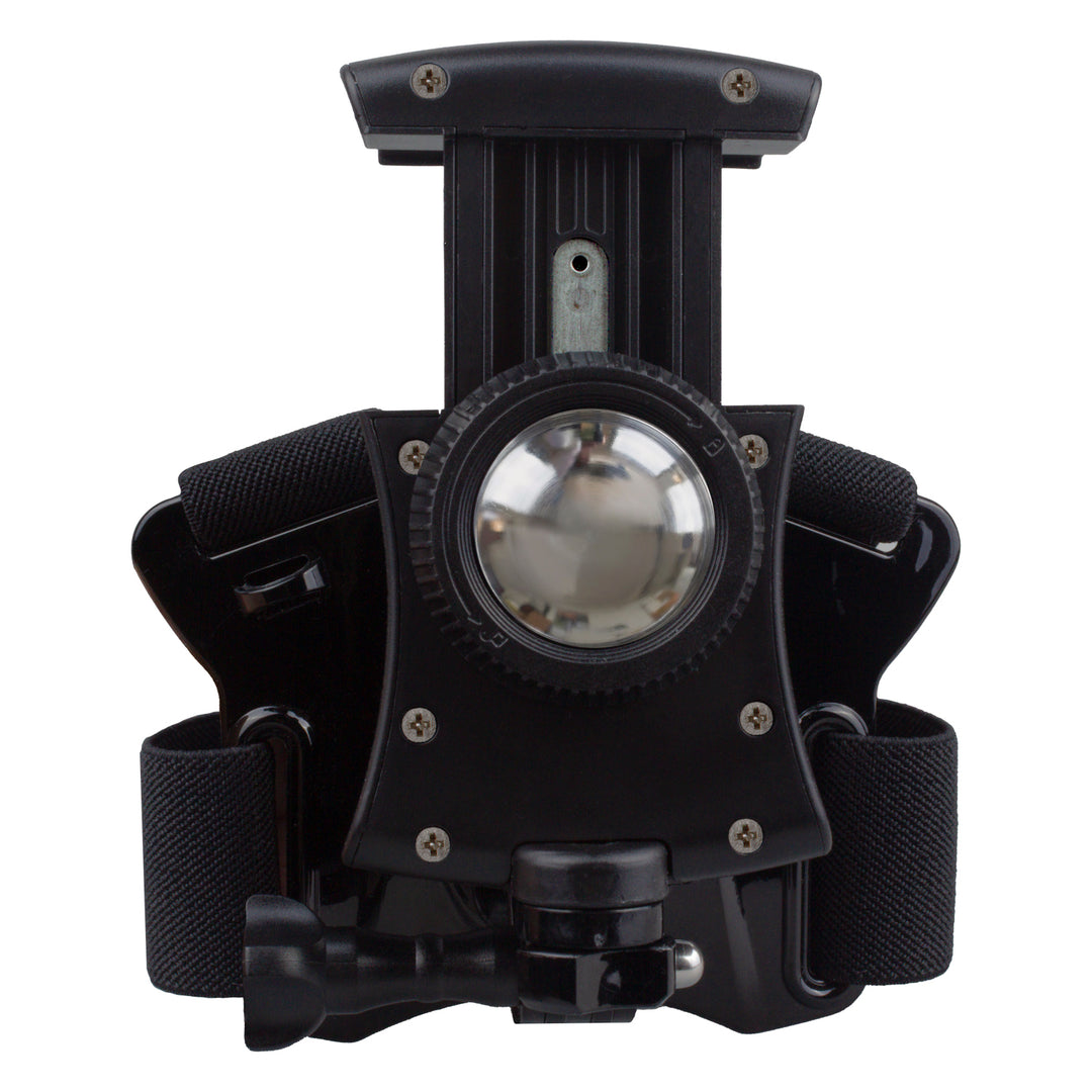Zaino con segnalatore LED, telecomando, impermeabilità: telecomando IPx5, zaino IPX2 + bretelle sportive per telefono Maclean