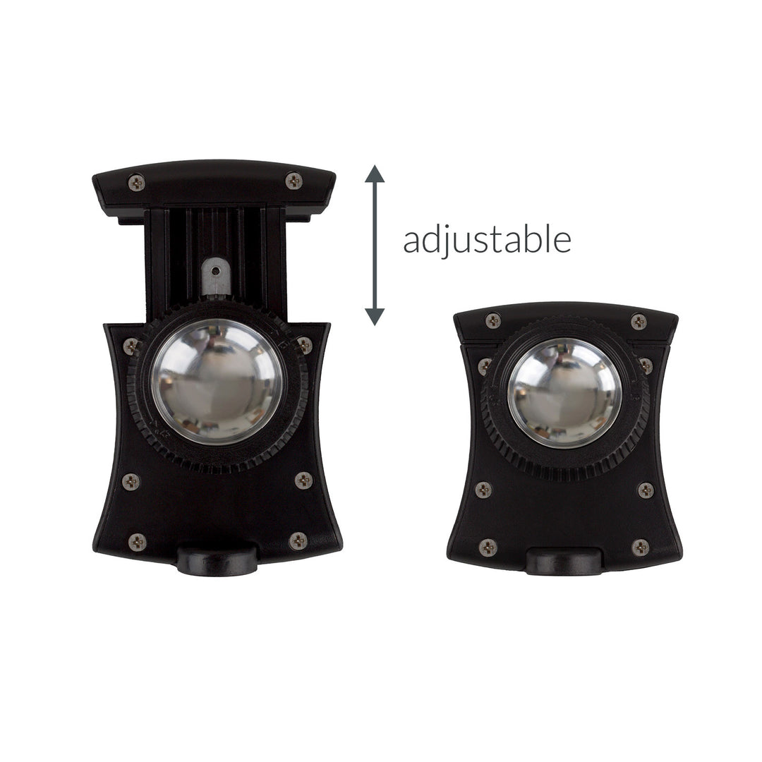 Zaino con segnalatore LED, telecomando, impermeabilità: telecomando IPx5, zaino IPX2 + bretelle sportive per telefono Maclean