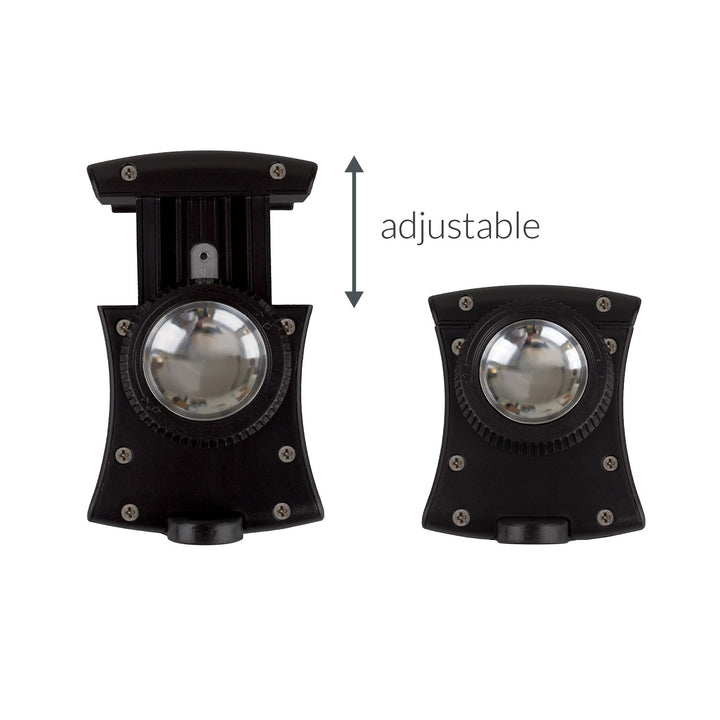 Zaino con segnalatore LED, telecomando, impermeabilità: telecomando IPx5, zaino IPX2 + bretelle sportive per telefono Maclean