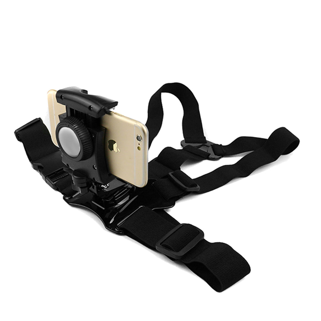 Zaino con segnalatore LED, telecomando, impermeabilità: telecomando IPx5, zaino IPX2 + bretelle sportive per telefono Maclean