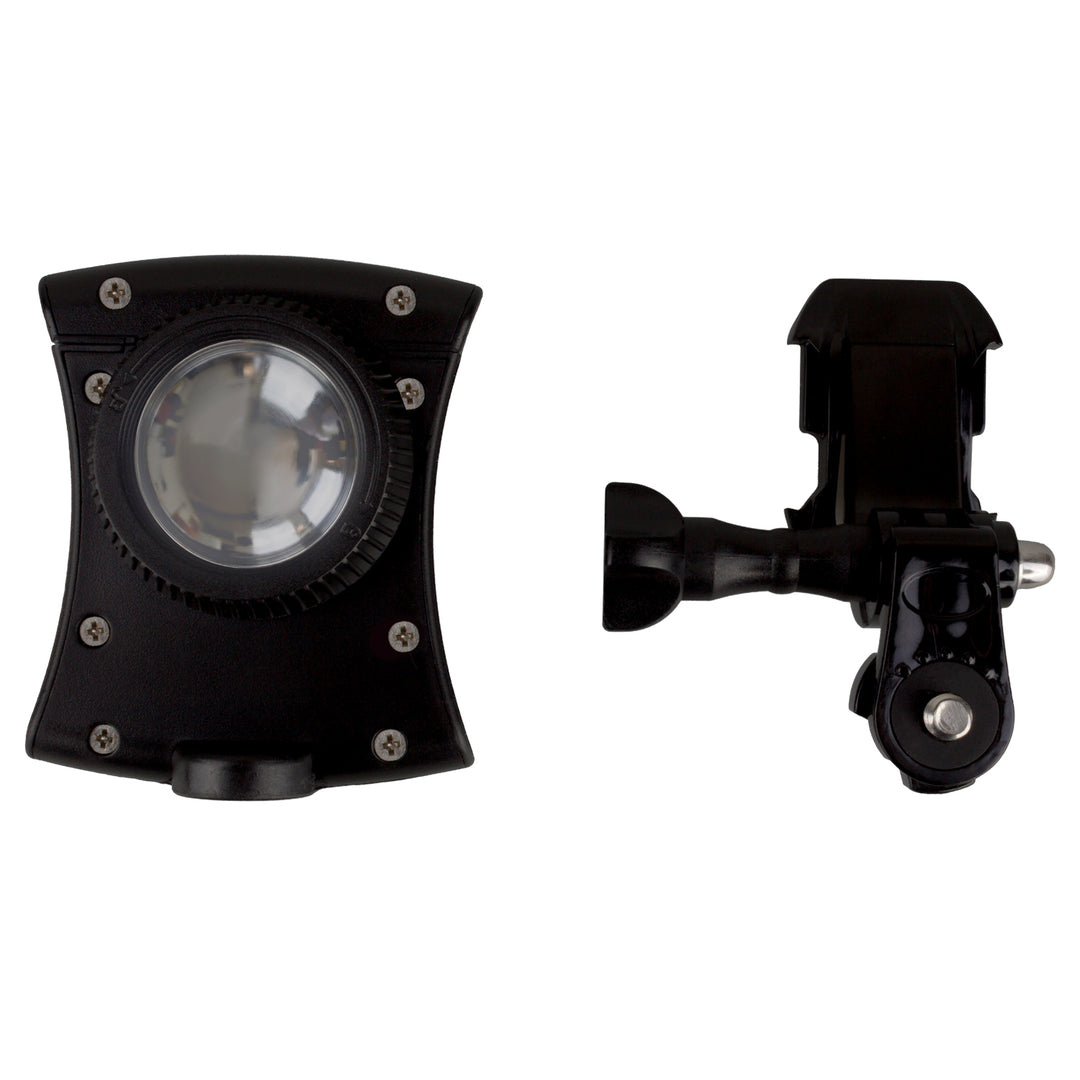 Zaino con segnalatore LED, telecomando, impermeabilità: telecomando IPx5, zaino IPX2 + bretelle sportive per telefono Maclean