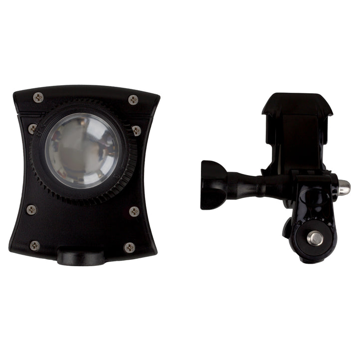 Zaino con segnalatore LED, telecomando, impermeabilità: telecomando IPx5, zaino IPX2 + bretelle sportive per telefono Maclean