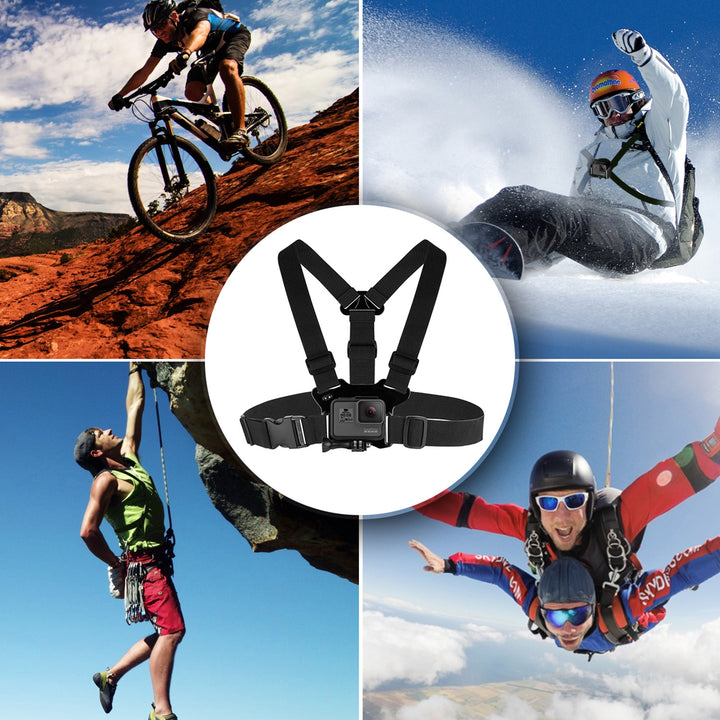 Zaino con segnalatore LED, telecomando, impermeabilità: telecomando IPx5, zaino IPX2 + bretelle sportive per telefono Maclean
