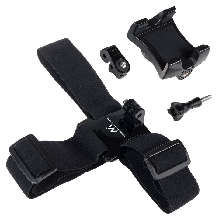 Zaino con segnalatore LED, telecomando, impermeabilità: telecomando IPx5, zaino IPX2 + fascia sportiva per telefono MC-825