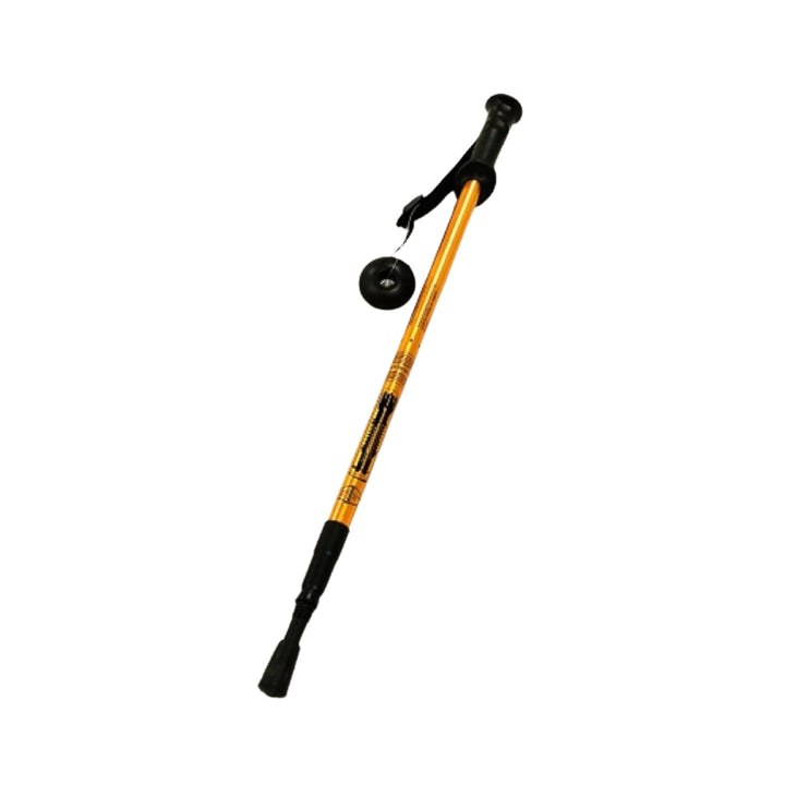 Bastoncini telescopici in alluminio per Nordic Walking 65-135 cm dorati